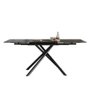 Modern Retractable Sintered Stone Dining Table