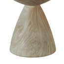 Outdoor Geometric End Table - Marble