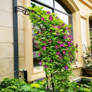 Metal Garden Arch Assemble Freely With 8 Styles Garden Arbor Trellis Climbing Plants Support Rose Arch