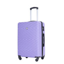 Luggage 4 Piece Lightweight Suitcase With Rotating Wheels With Tsa Lock,