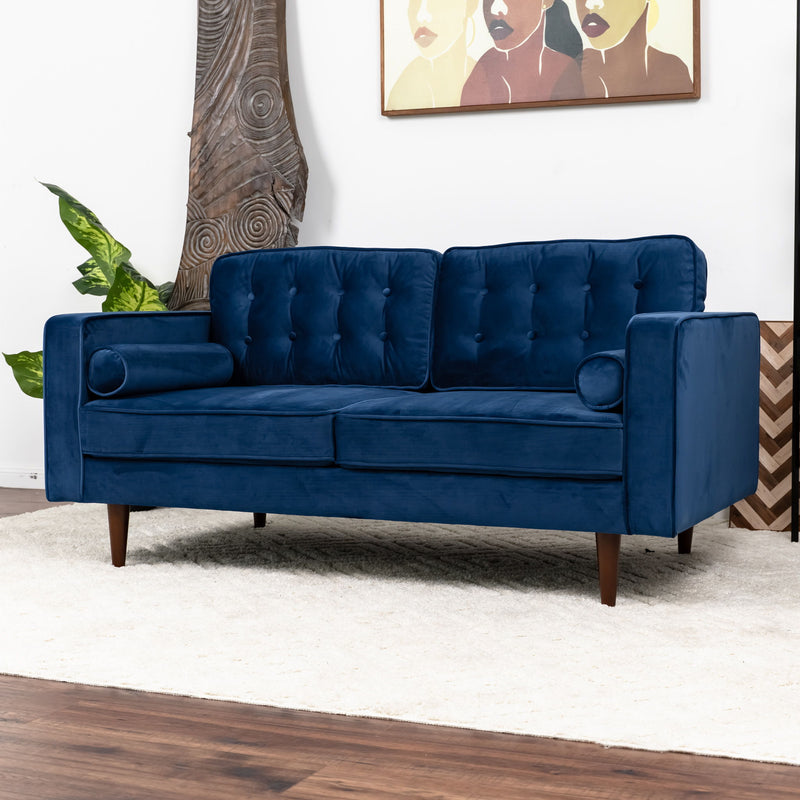 Casey - Velvet Loveseat