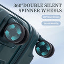 20" / 24" / 28" 3 Pieces / Set Spinner Wheel Luggage, Carry On Suitcase, Matching Color, TSA Combination Lock