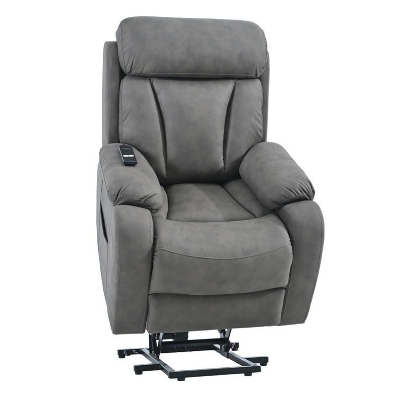 Lift Chair Recliner For Elderly Power Remote Control Recliner Sofa Relax Soft Chair Anti-Skid Australia Cashmere Fabric Furniture Living Room