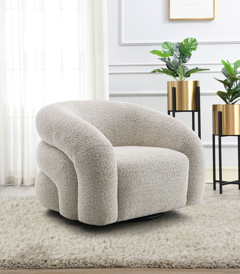 Irma - Chair With Swivel - Gray