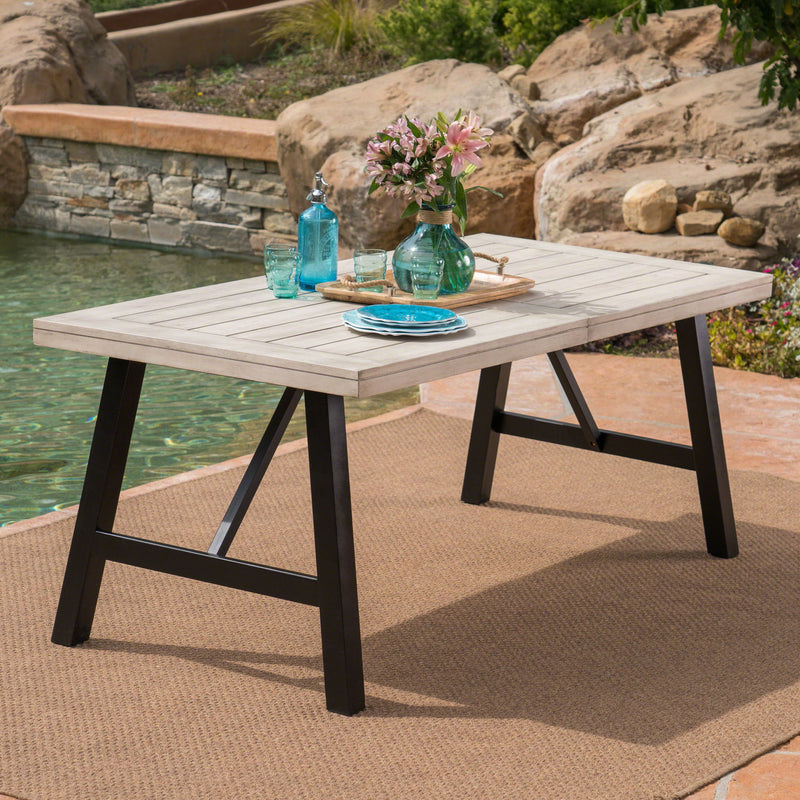 Bettina - Dining Table - Gray