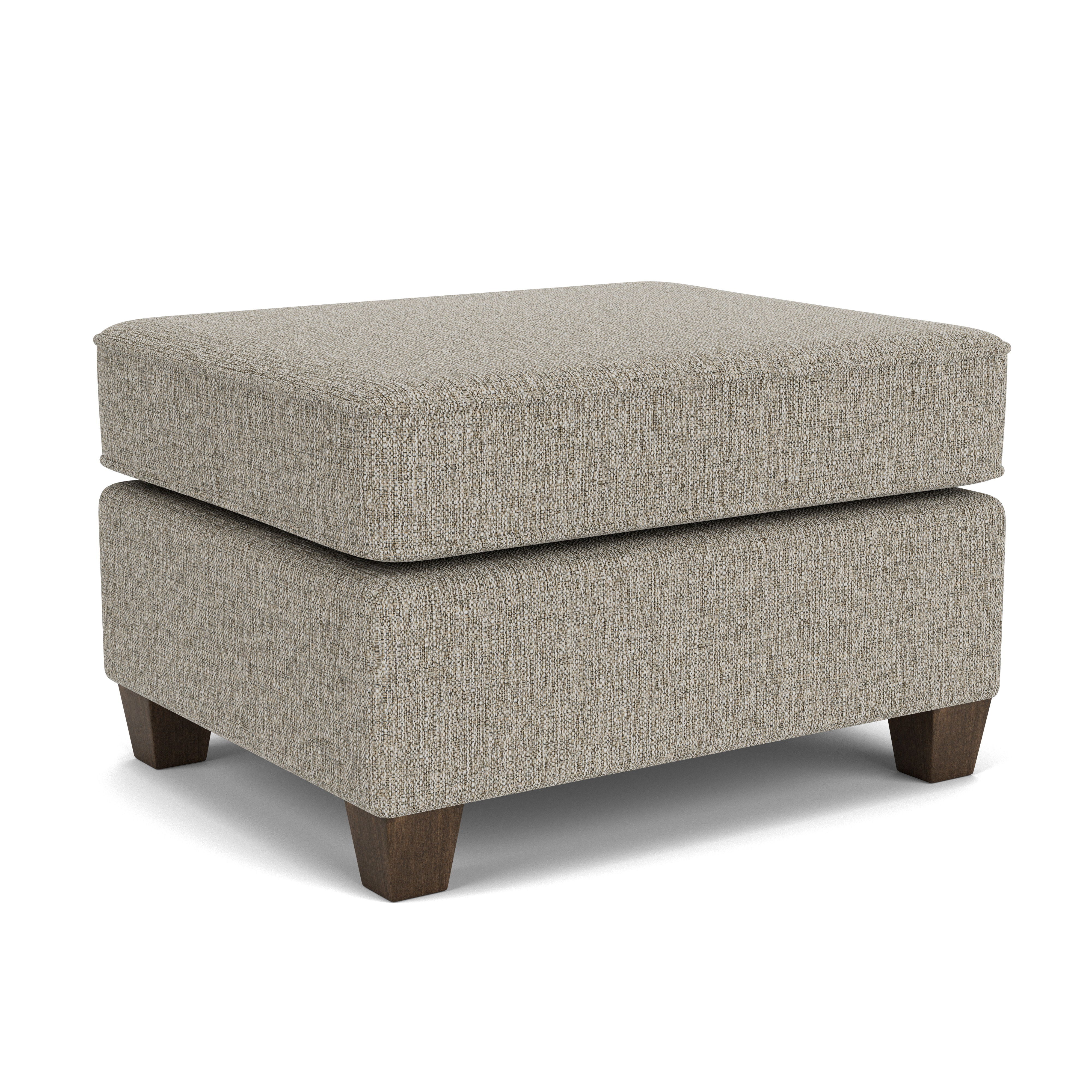 Nora - Ottoman - Gray - Atlantic Fine Furniture Inc