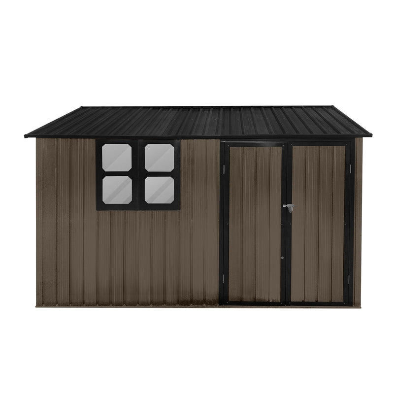 10' x 8' Garden Sheds Outdoor Storage Sheds With Window