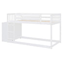 Bunk Bed With 4 Drawers And 3 Shelves