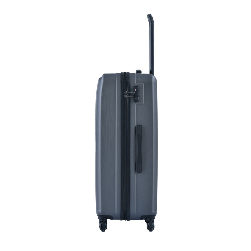 3 Piece Luggage Sets Lightweight Suitcase With Two Hooks, Spinner Wheels, Tsa Lock, Durable Hard Shell