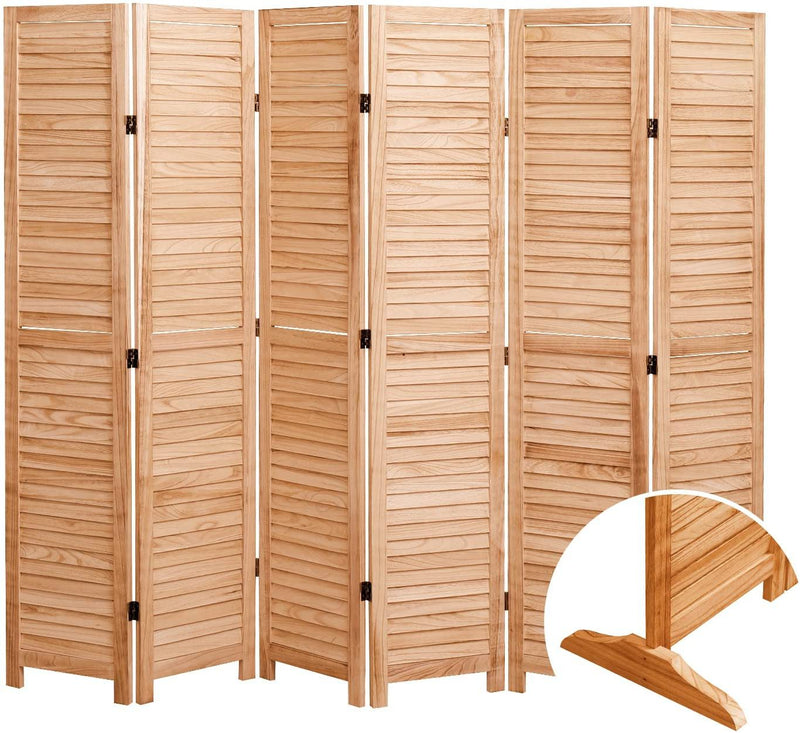 Panel Wooden Folding Room Divider