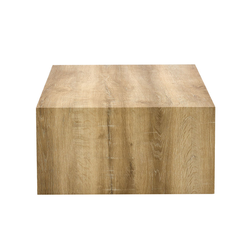 Modern Coffee Table With Smooth Light Wood Texture Patterns Material - Natural Wood
