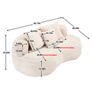 Bean Bag, Lazy Sofa Comfort Lounger High Back Chair