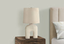 Lighting, Table Lamp, Resin, Modern - Cream