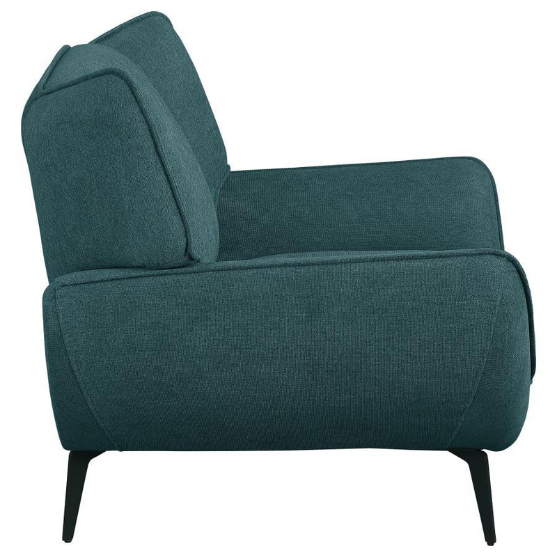Acton - Upholstered Flared Arm Sofa Set