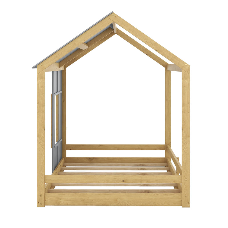 House Bed With Roof And Window
