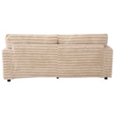 Plush Oversized Double Chaise Lounge Sofa Bed With USB Ports And Cup Holders