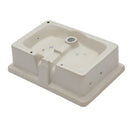 Modern Ceramic Rectangular Undermount Bathroom Sink With Overflow