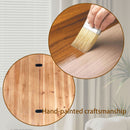 Round Wooden Coffee Table With Hidden Storage, Modern Rustic Centerpiece For Living Room - Multi / Natural / Rustic