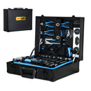 Combined Maintenance Tool Suitcase 247 Pieces Of Basic Home Maintenance Tool Set General Machinery Tool Set - Blue