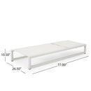 Venice - Classic Chaise Lounge With Adjustable Aluminum Frame