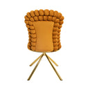 Upholstered Swivel Dining Chairs (Set of 2)