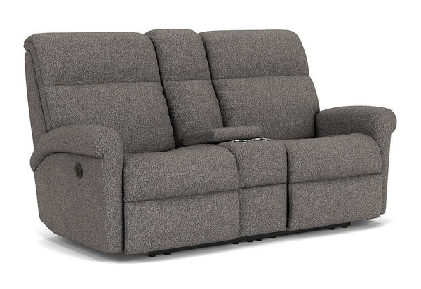 Davis - Power Reclining Loveseat with Console