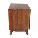 Nightstand Natural Wood - Brown