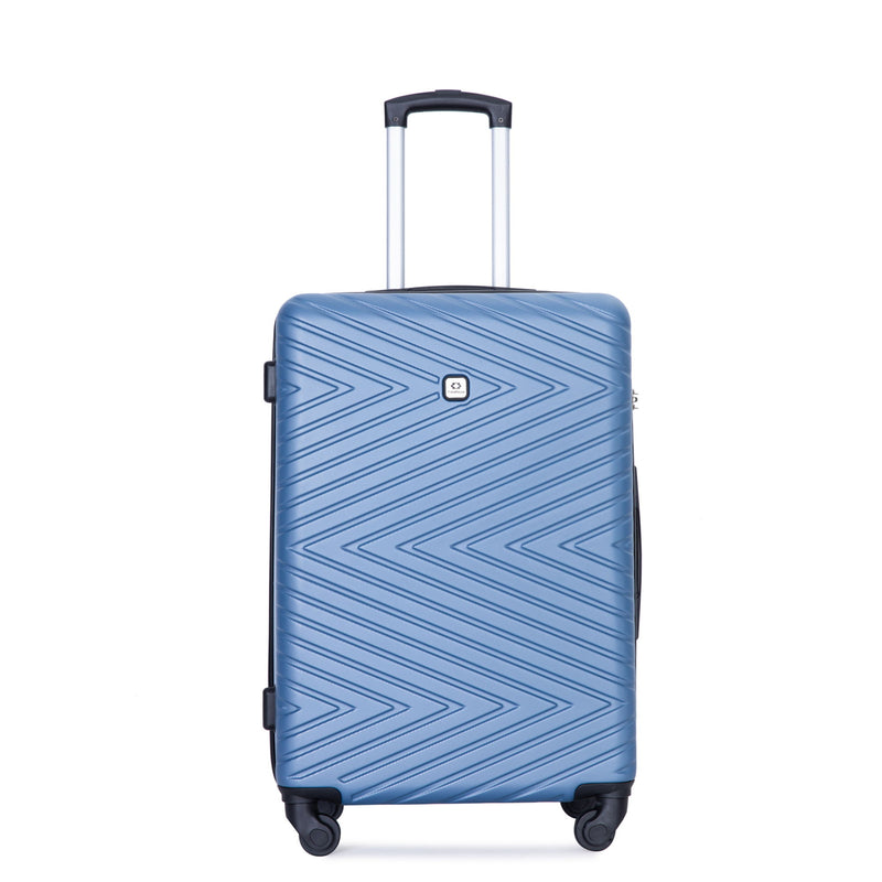 Luggage 4 Piece Lightweight Suitcase With Rotating Wheels With Tsa Lock,