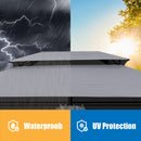 13 0 Ft Outdoor Patio Gazebo Canopy Tent With Ventilated Double Roof And Side Wall (Detachable Curtain Included On All Sides) Suitable For Lawn Garden Backyard And Deck - Gray