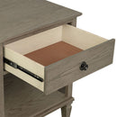 Victoria - Nightstand With Open Storage