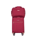 4 Piece Set, Softshell Suitcase Spinner Wheels Terylene Luggage Sets