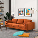 Amber - Mid-Century Modern Luxury Modern Velvet Sofa