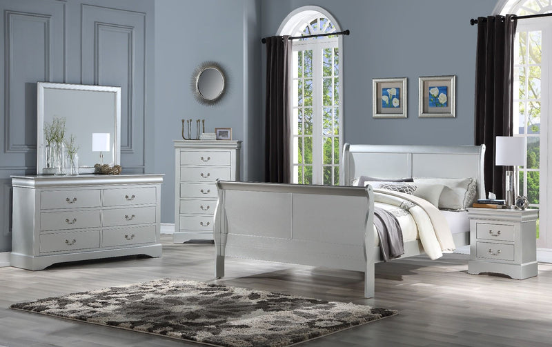 Louis Philippe III - Bed (FB 34"H) - Atlantic Fine Furniture Inc