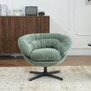 Modern Chenille Office Chair With 360 Degree Swivel