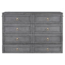 Murphy Bed With Large Drawers And Stylish Design