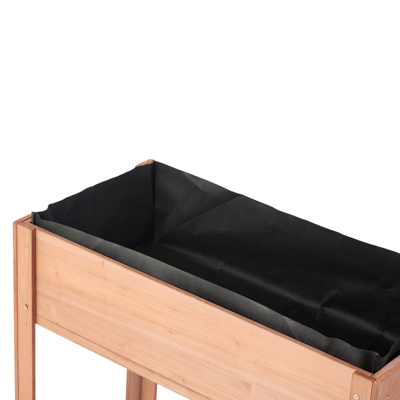 Raised Garden Bed With Legs, Elevated Planter Box For Outdoor Plants