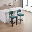 Modern Counter Height Stools (Set of 2)