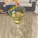 Leadingware V Shaped Unbreakable Plastic Wine Glasses, 14Oz (Set of 4) - Clear