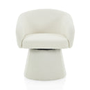 Modern Swivel Accent Chair With Ergonomic Barrel Design