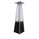 40, 000 Btu Propane Standing Patio Heater Stainless Steel