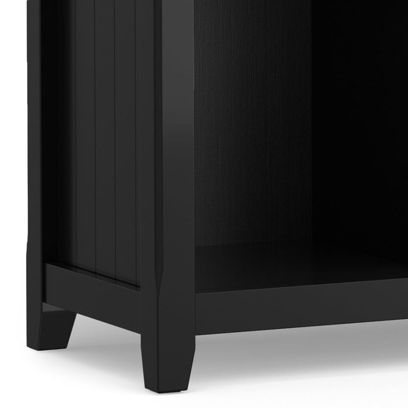 Acadian - 8 Cube Storage Sofa Table - Black