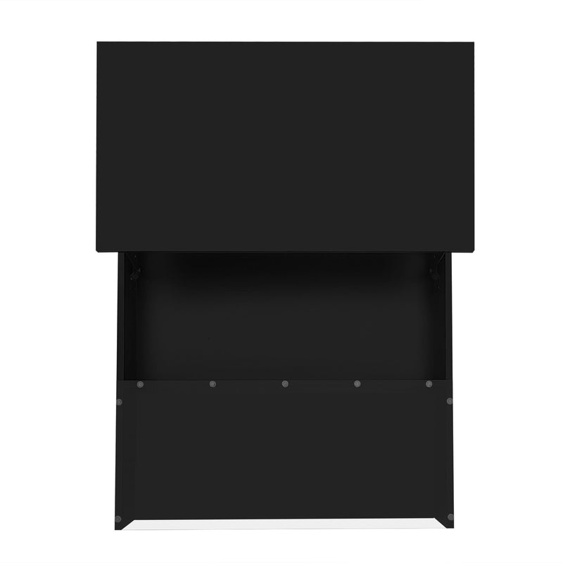 Lift Top Coffee Table With 2 Drawers, Hidden Space And LED Lights For Living Room