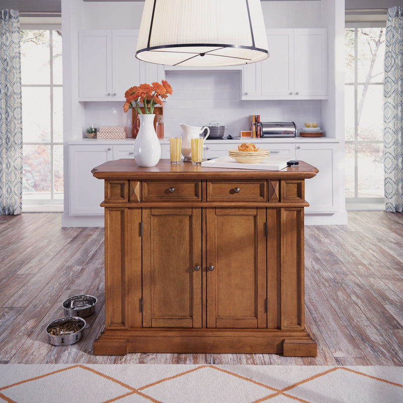 Montauk - Kitchen Island - Wood - Light Brown
