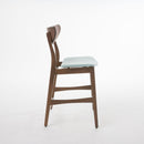 Elegant Counter Height Chair With Cushioned Seat