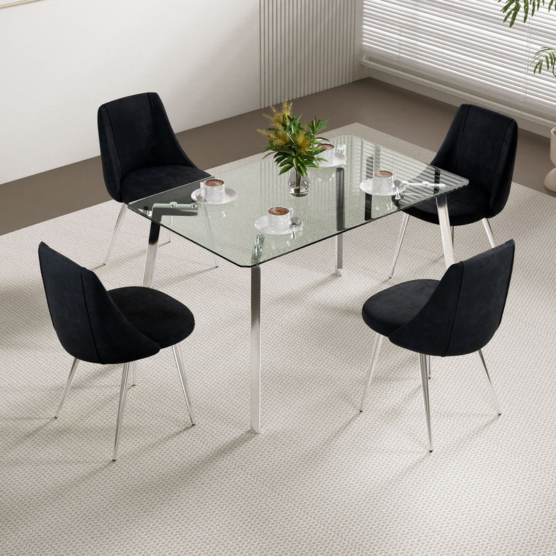 Modern Velvet Dining Chair