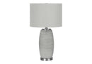Lighting, Table Lamp, Ceramic, Modern - Gray