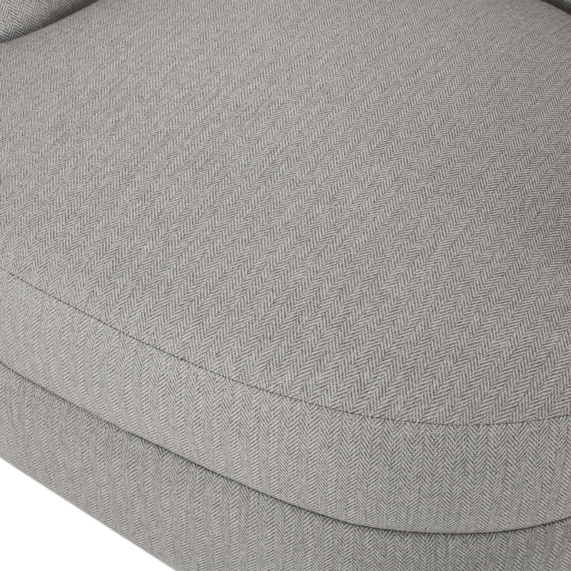 Elegant Barrel Style Club Chair
