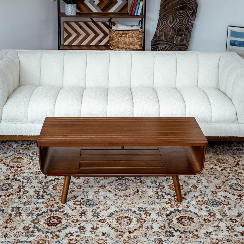 Alice - Coffee Table Walnut - Light Brown