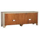 Solano - 71" 2-door TV Stand Media Console - Weathered Mango