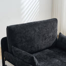 Mid Century Modern Foldable Sofa Bed, 3 In 1 Convertible Sleeper With 3 Pillows